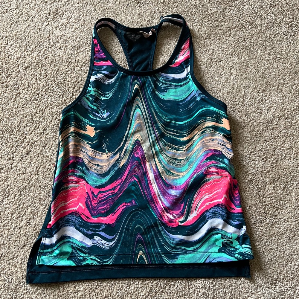 Under Armour Youth small heat gear tank with racerback